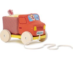 Lilliputiens - Trekfiguur Kiepwagen - Geluiden En Acties Zijn Aan De Orde Van De Dag: Een Wagen Vol Met Activiteiten - Geschikt Vanaf 1 Jaar