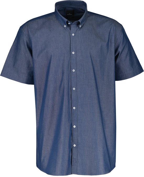 Jac Hensen Overhemd - Regular Fit - Blauw - Grote Maten