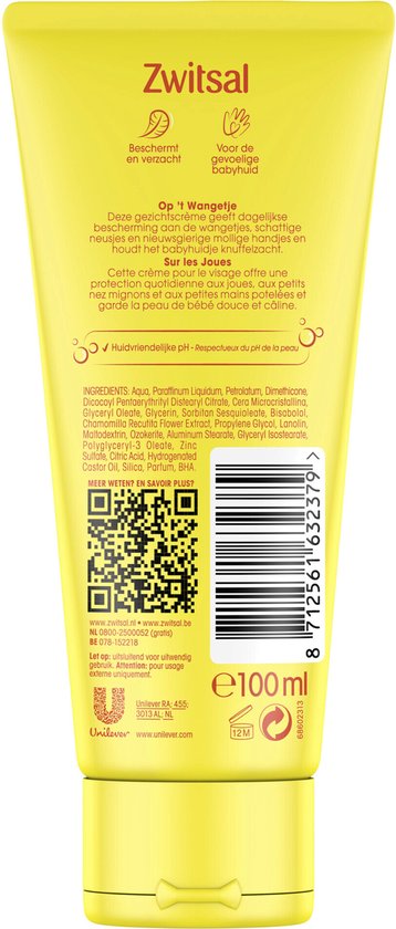 ZWITSAL GEZICHTSCREME 100ML