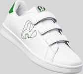Casual Witte sneakers met groene accenten Owens Maat 33