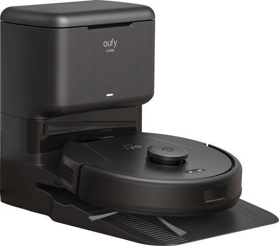 eufy Clean L60 Hybrid SES Robotstofzuiger met dweilfunctie - Robot Vacuum - 5.000Pa Zuigkracht - Met automatisch leegstation - Bestuurbaar via smartphone