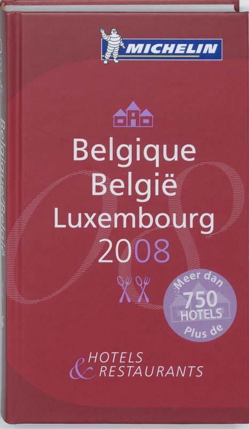 Cover van het boek 'Belgique/Belgie Luxembourg / 2008'