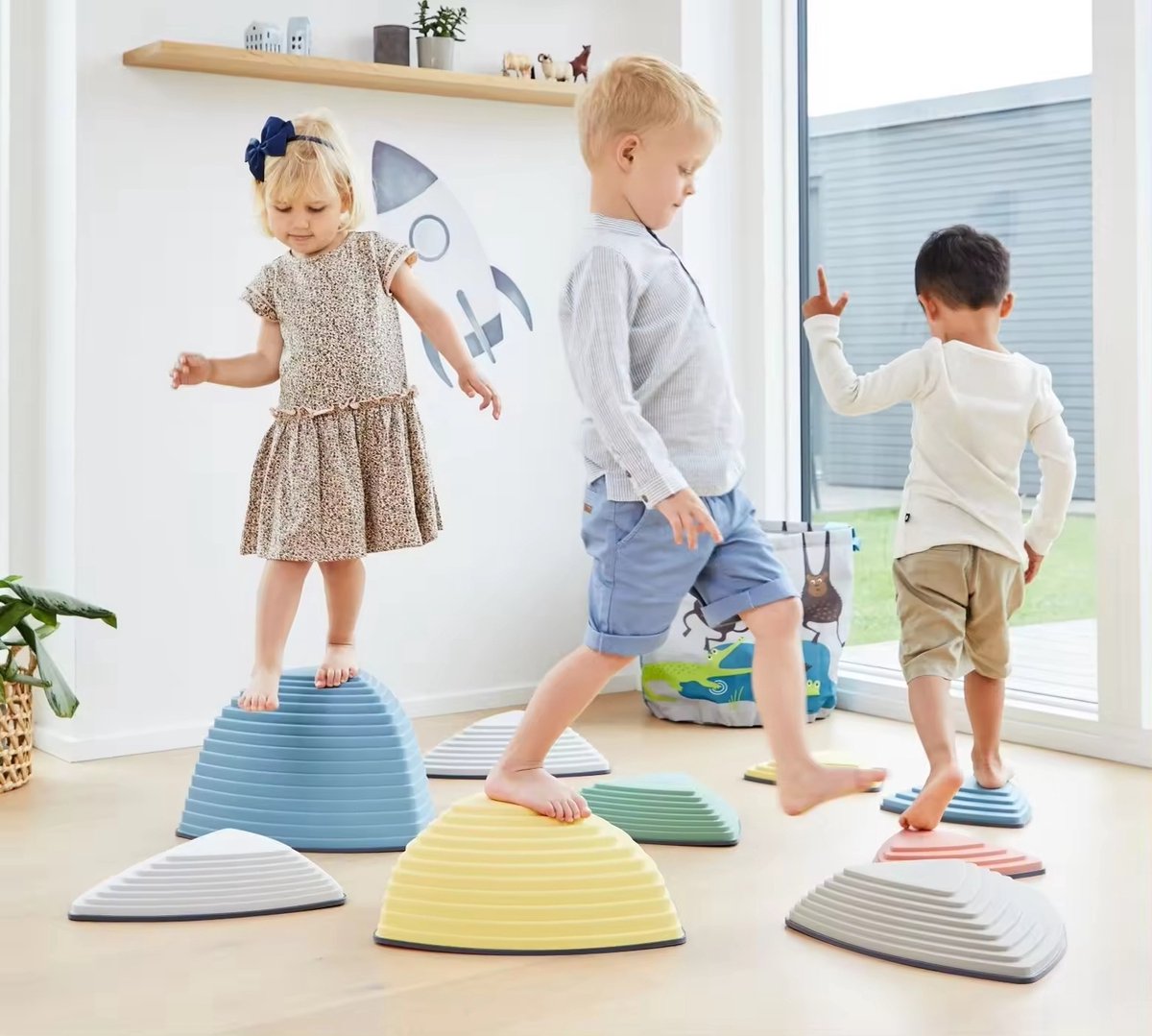 Foam Stapelstenen: Het Perfecte Buitenspeelgoed voor Kinderen