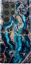 BURGA Telefoonhoesje voor Samsung Galaxy S23 Ultra - Schokbestendige Hardcase Hoesje - Mystic River
