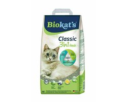 Biokat's Classic Fresh 3in1 - 18 L - Kattenbakvulling - Klontvormend - Lente geur