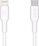 Surge USB-C naar Lightning Oplaadkabel -27W Output - 2 Meter - Gevlochten Nylon Snellader voor Apple iPhone