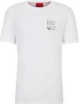 Hugo Detzington241 10225143 T-shirt Met Korte Mouwen Wit XL Man