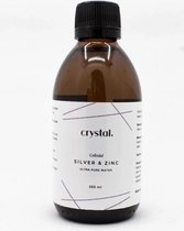 Crystal Colloidaal silver & zinc 250 ml