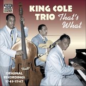 Nat King Cole Trio - That's What (CD)
