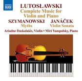 Ariadne Daskalakis & Miri Yampolsky - Lutoslawski: Music For Violin & Piano (CD)