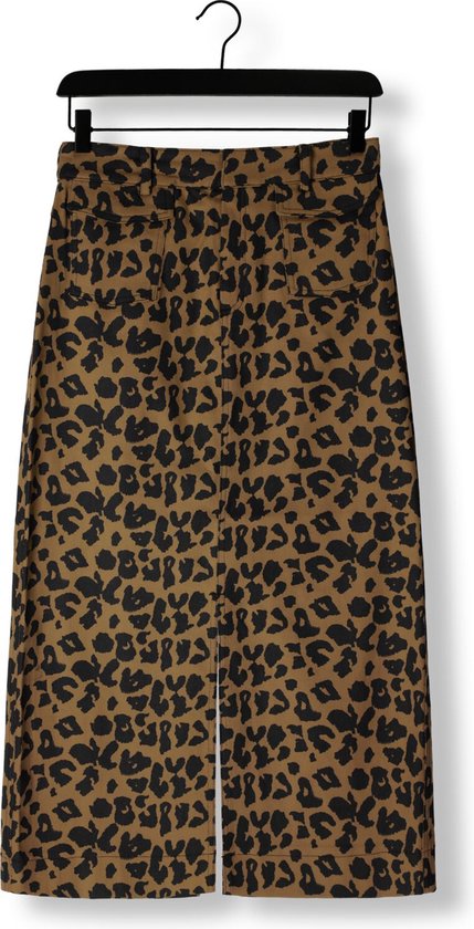 Copenhagen Muse Cmleora-skirt Rokken Dames - Leopard - Maat S