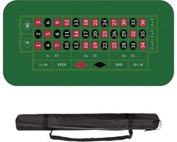 Roulette mat - Roulette kleed - Voor de ideale spelavond!