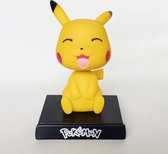 Pikachu Auto Interieur Accessoires Cartoon Animatie Schudde Zijn Hoofd Speelgoed Pop Kamer Creatieve Hanger Gift