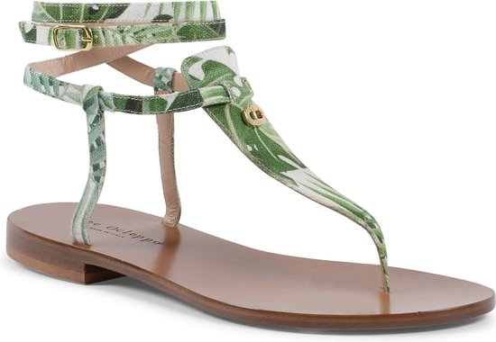 Capri-Sandalen Met Palmprint