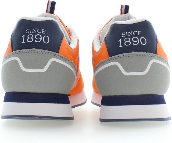 Polyester Sneaker Met Contrasterende Details En Logo