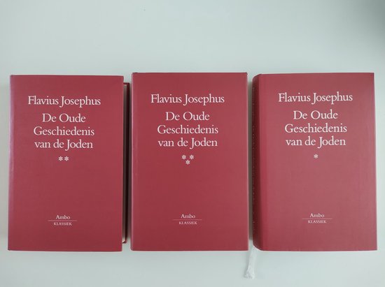 De Oude Geschiedenis van de Joden (3 delen), Flavius Josephus