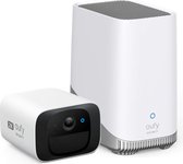 eufy Security SoloCam C210 Wireless Outdoor Camera, 2K Resolution + HomeBase 3 S380 - Centraal Beveiligingsmanagement