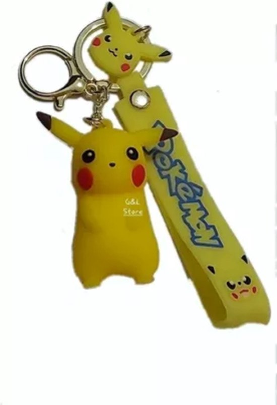 Pokemon sleutelhanger Anime Pikachu Fashion sleutelhanger tas sleutelhanger hanger verjaardagscadeau.