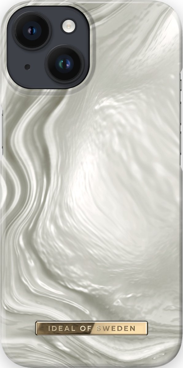 iDeal of Sweden Fashion Case met magnetische ring iPhone 13/14 Luminous Pearl
