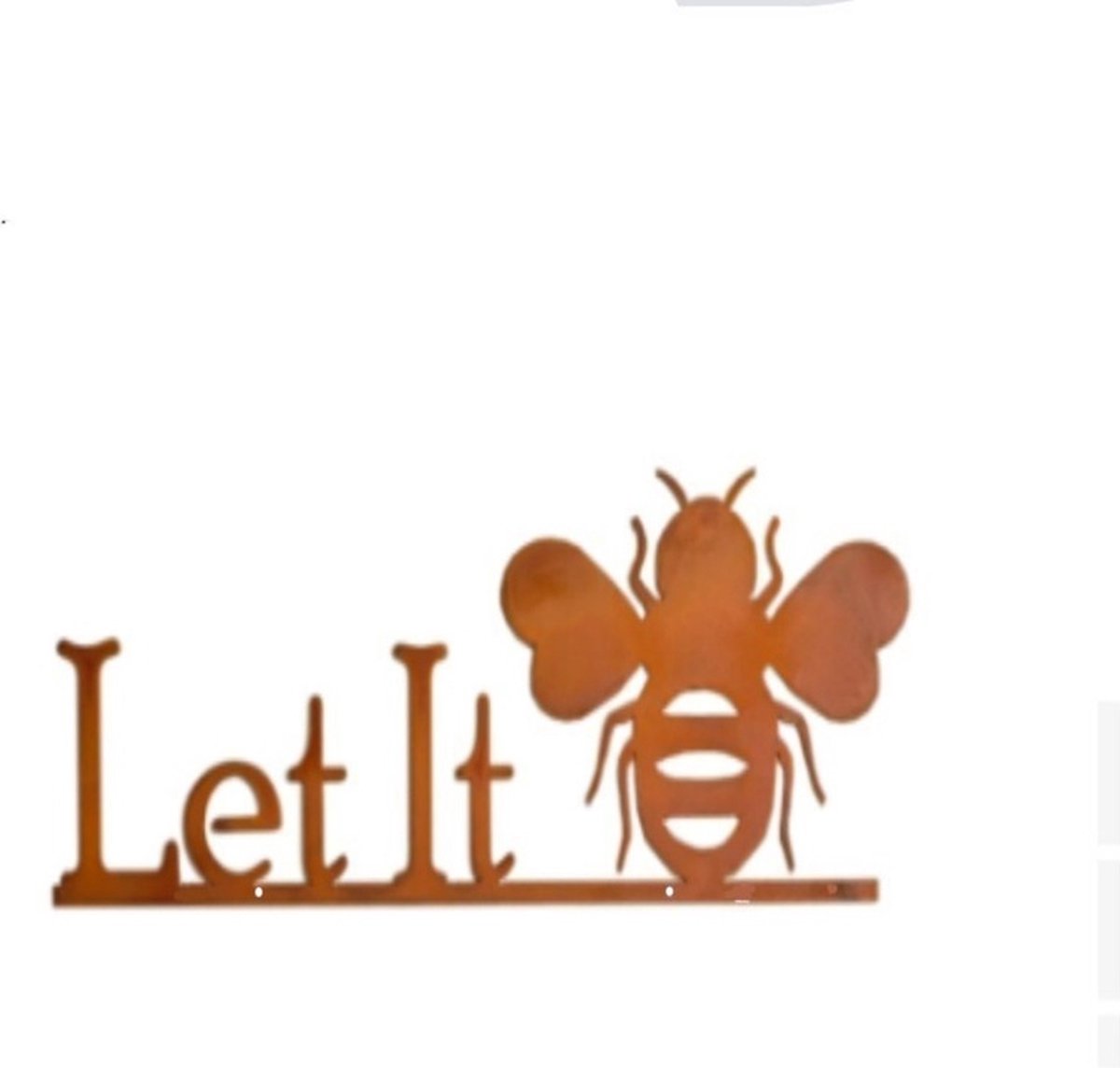 Muurdecoratie Let it Bee