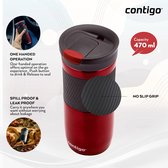 Byron thermosbeker, lekvrije roestvrijstalen isoleerbeker, koffiebeker-to-go, vaatwasmachinebestendig deksel, BPA-vrij, tot 6 uur heet, perfect voor werk, auto en onderweg, 470 ml