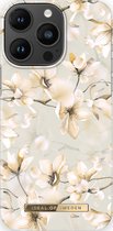 iDeal of Sweden Fashion Case Met magnetische ring iPhone 14 Pro Max Pearl Blossom