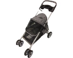 TOPMAST HONDENBUGGY SWIFT 4 WIELEN ANTRACIET 94 X 46 X 91,5 CM