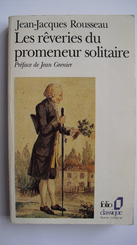 Les reveries du promeneur solitaire - cover