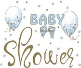 1 Pakje papieren lunch servetten - Baby Shower Blue - Kraamfeest - Baby - Jongen - 20 servetten