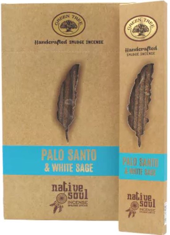 Encens Smudge Native Soul Palo Santo & Sage White 15 grammes