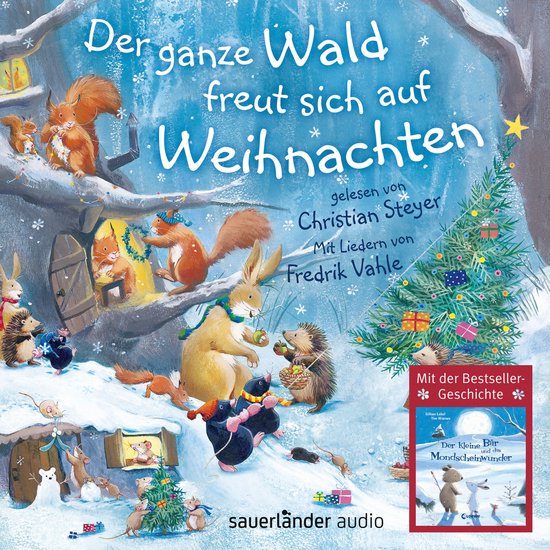 Der ganze Wald freut sich auf Weihnachten (Ungekürzt) - cover