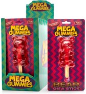 Mega Gummies Bear on a Stick 120g