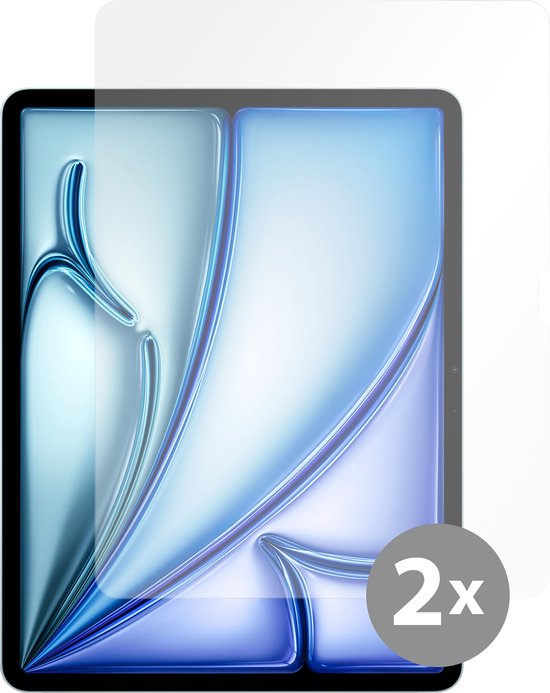 Protecteur d'écran en Tempered Glass Cazy pour iPad Air 13 2024 (1ère génération) - Transparent - 2 pièces