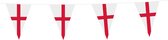 Wefiesta - Vlaggenlijn Engeland 20x30 cm (10 meter) - EK voetbal 2024 - EK voetbal versiering - Europees kampioenschap voetbal