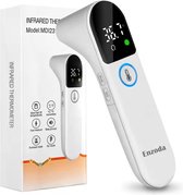 Enzoda Thermometer - Oorthermometer Baby's, Kinderen en Volwassenen - Koortsthermometer - Infrarood Thermometer - Inclusief 2 batterijen