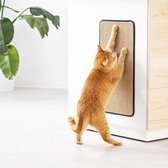 krabmat voor katten - Krabmat voor aan wand of deur - Met bevestigingsmateriaal- Krabtapijt voor kat - 60 x 32 cm - Sisal