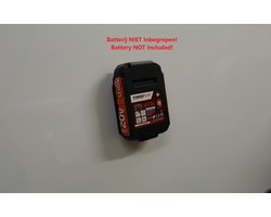 Houder Combo geschikt voor PowerPlus Dual Power 20V - Batterij houder - Tool houder - POWDP9051 Oplader houder - Wandbevestiging - Wall Mount