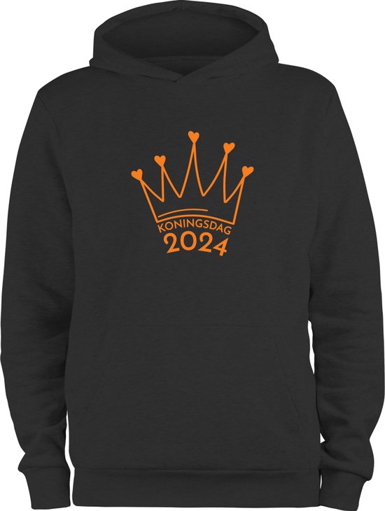 Koningsdag Kleding | Fotofabriek Koningsdag hoodie heren | Oranje hoodie | Maat M | Koningsdag 2024 Oranje