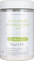 Collageen Hydrolysaat Blend + Vitamine C (BIO) + Hyaluronzuur - Vis MSC - 400g - Puur&Fit