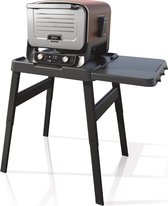 Ninja Woodfire Officiële Standaard met Zijtafel - In Hoogte Verstelbaar - Geschikt voor Woodfire Oven en BBQ's - OG701EU, OG850EU, OG901EU en OO101EU