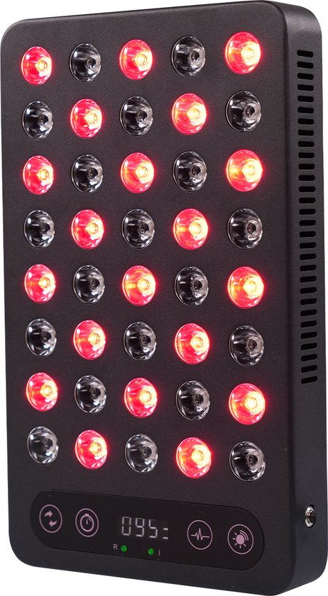 Vitalwave Red Light Therapy Pro 200 - 200 Watt - Zwart