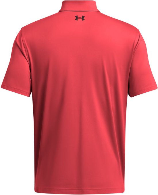 Under Armour T2G Polo - Golfpolo Voor Heren - Rood - XXL