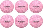 Scoop Astro Hockeybal - Standard - Pink Glitter - Set van 6