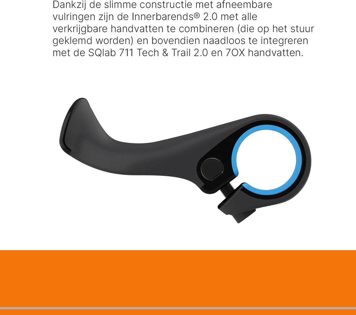 SQlab 311 2.0, MTB Tech & Trail fietsstuur SQlab, 31,8 mm - High