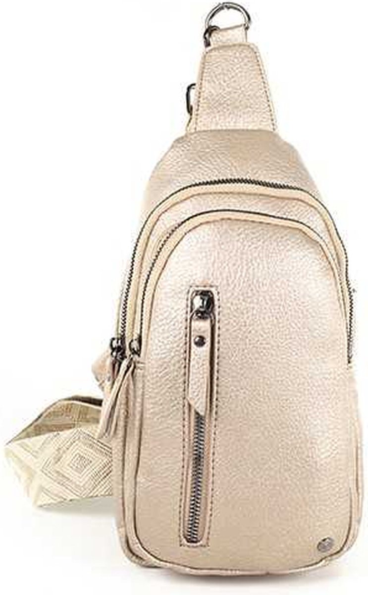 Champagne crossbodytas Mattie - OLT12104