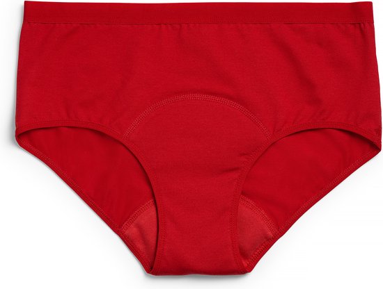 ImseVimse - Imse - Menstruatieondergoed - Hipster Period Underwear - Medium Flow / XS - eur 32/34 - rood