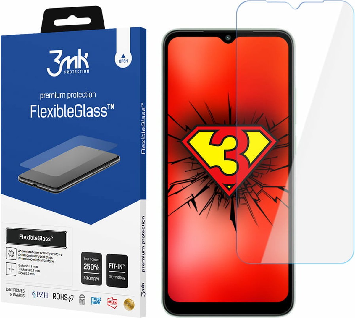 Xiaomi Redmi A1/Xiaomi Redmi A1 Plus - 3mk FlexibleGlass