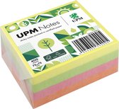 UPM notes - 75x75mm - assorti kleuren - blok 400 vel - IN-5654-39PG