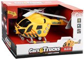 Toi- Toys Cars and Trucks Trauma hélicoptère avec lumière et son (29854B)