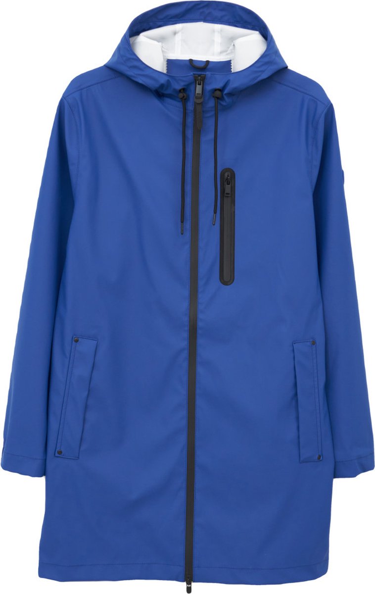 Blauwe (Sodalite Blue) heren regenjas Totiri van Tantä XL